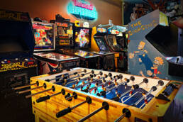 Vintage Steel Supercade 80s Video Game & Pinball Arcade