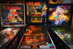 Vintage Steel Supercade 80s Video Game & Pinball Arcade