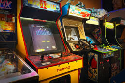Vintage Steel Supercade 80s Video Game & Pinball Arcade